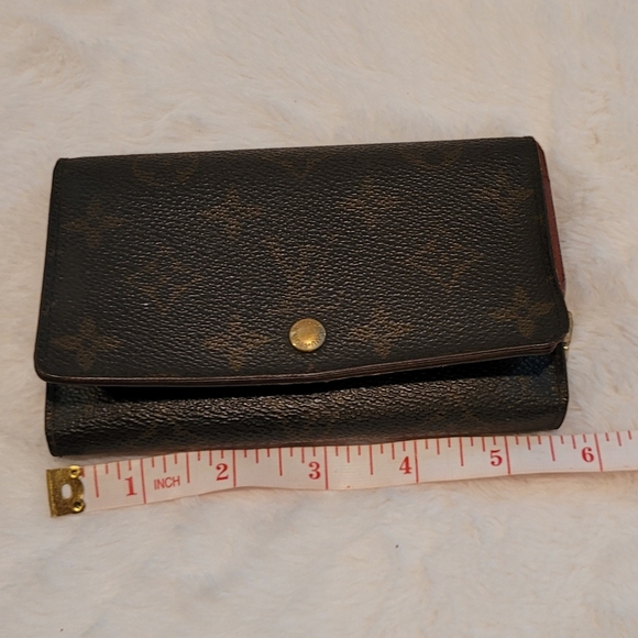 Authentic Vintage Louis Vuitton Monogram Porte Monnaie Tresor Wallets - Picture 12 of 12